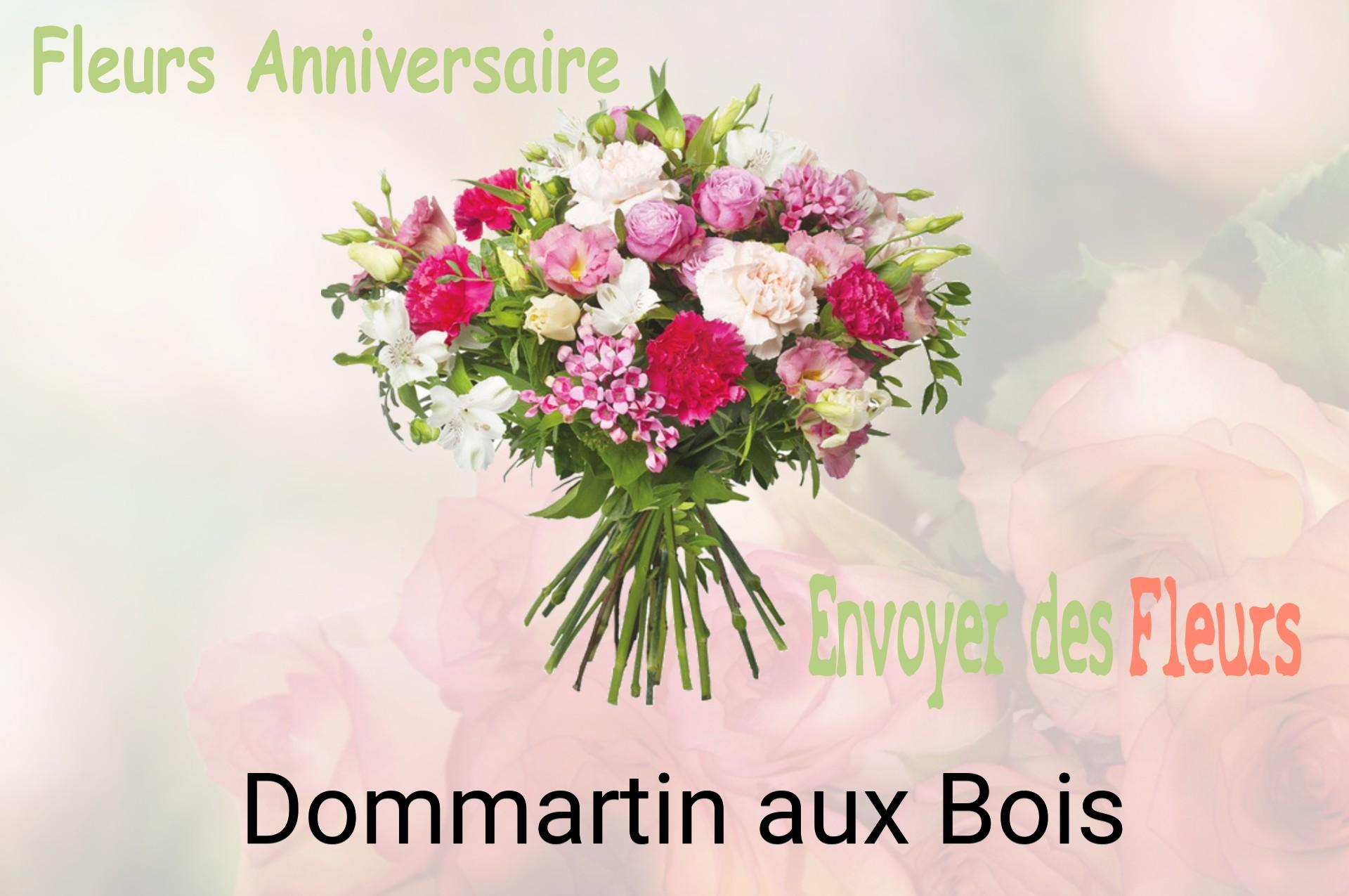 Bouquet de fleurs d’anniversaire livré à Dommartin-aux-Bois